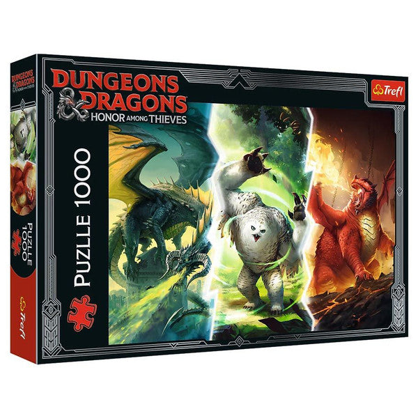 Dungeons & Dragons: Legendary Monsters of Faerun 1000 Piece Puzzle