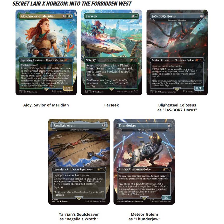 Magic: The Gathering - Secret Lair Drop - Horizon - Into the Forbidden West (Non-Foil)