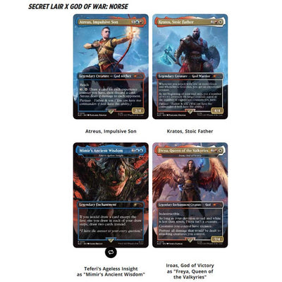 Magic: The Gathering - Secret Lair Drop - God of War: Norse (Non-Foil)