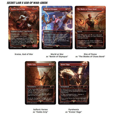 Magic: The Gathering - Secret Lair Drop - God of War - Greek (Non-Foil)
