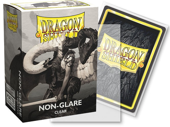 Dragon Shield: Matte Sleeves - Non-Glare Clear (100ct)