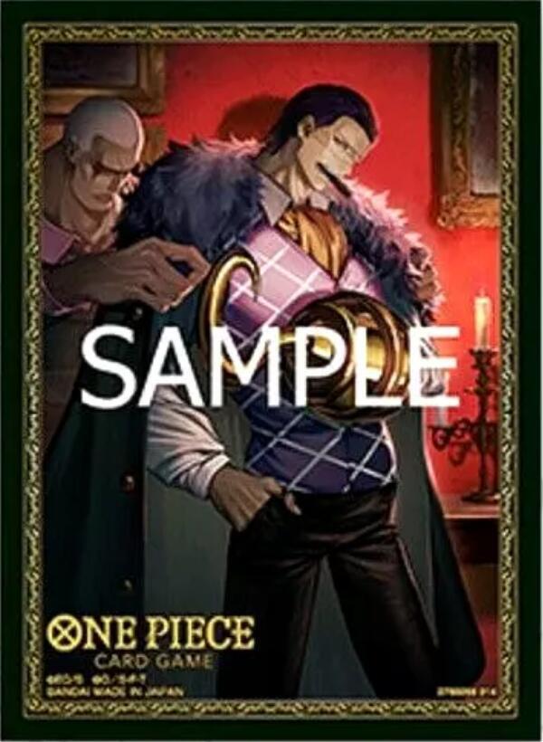 One Piece Card Game Official Sleeves: Limited Edition Vol. 3 - Crocodile (70-Pack)