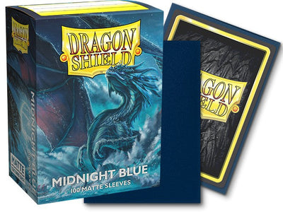 Dragon Shield: Matte Sleeves - Midnight Blue (100ct)