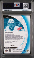 Marco Kasper PSA 10 Blue Line Auto /35 RC Rookie 2023-24 UD