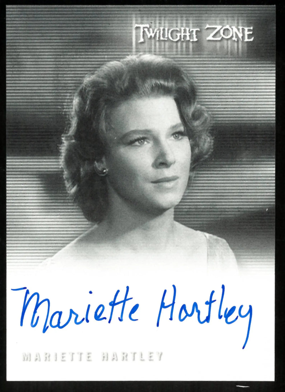Mariette Hartley as Sandra Horn Twilight Zone Auto Autograph #A-99