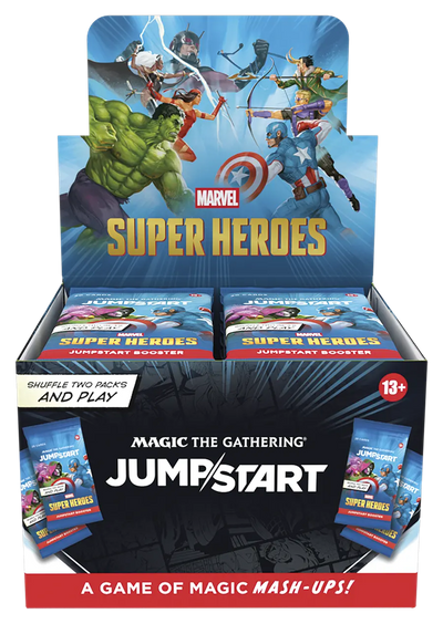 Magic The Gathering Marvel Super Heroes Jumpstart Booster Box