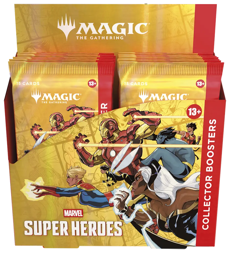 Magic The Gathering Marvel Super Heroes Collector Booster Box