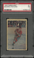 Maurice Rocket Richard 1952-53 Parkhurst 52-53 2nd Year PSA 1