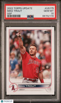 Mike Trout SSP Photo Update Topps 2022 PSA 10 SP