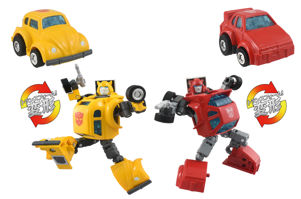 Transformers Takara Tomy Import Missing Link C-09 Cybertron Hero Set