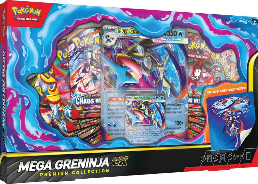 Pokemon TCG: Mega Greninja ex Premium Collection