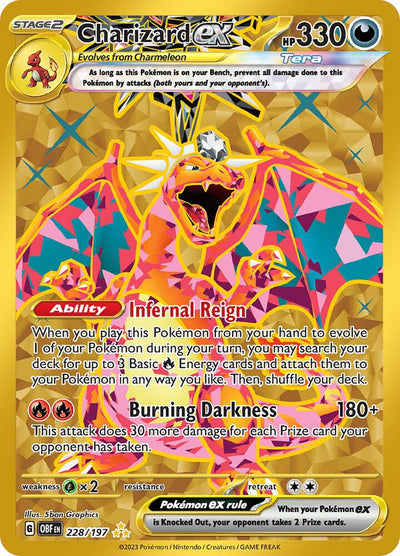 Charizard ex - 228/197 - SV03: Obsidian Flames