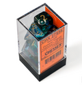 Chessex Nebula Oceanic Gold Luminary 7 Die Set