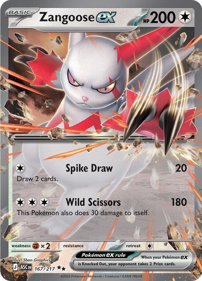 Zangoose ex - ME: Ascended Heroes