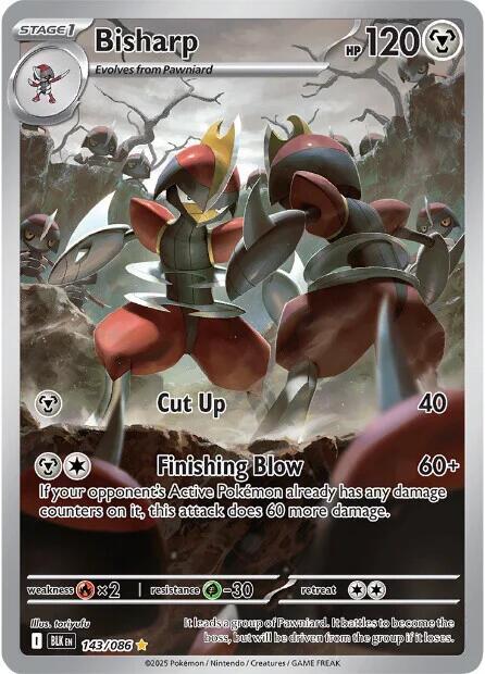 Bisharp - 143/086 - SV: Black Bolt