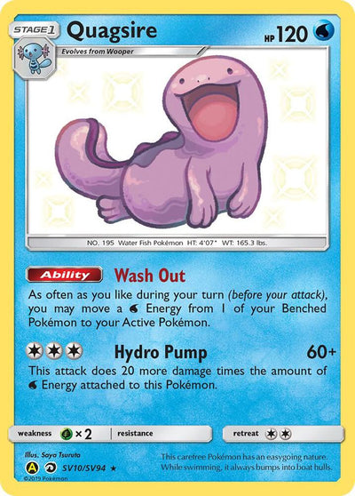 Quagsire - Hidden Fates: Shiny Vault