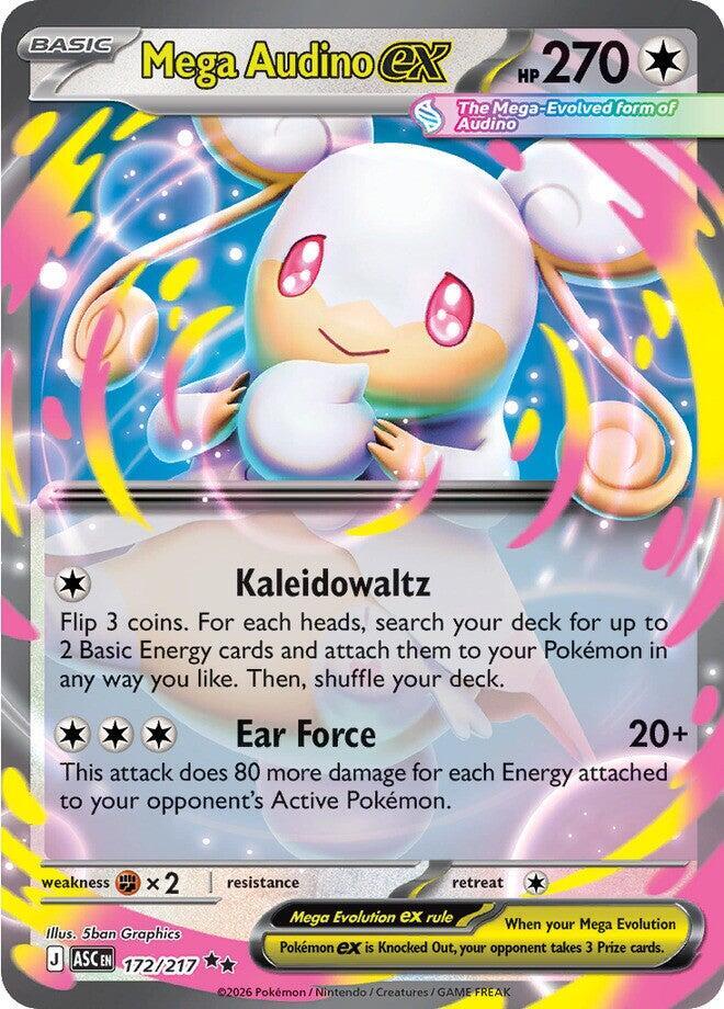 Mega Audino ex - 172/217 - ME: Ascended Heroes