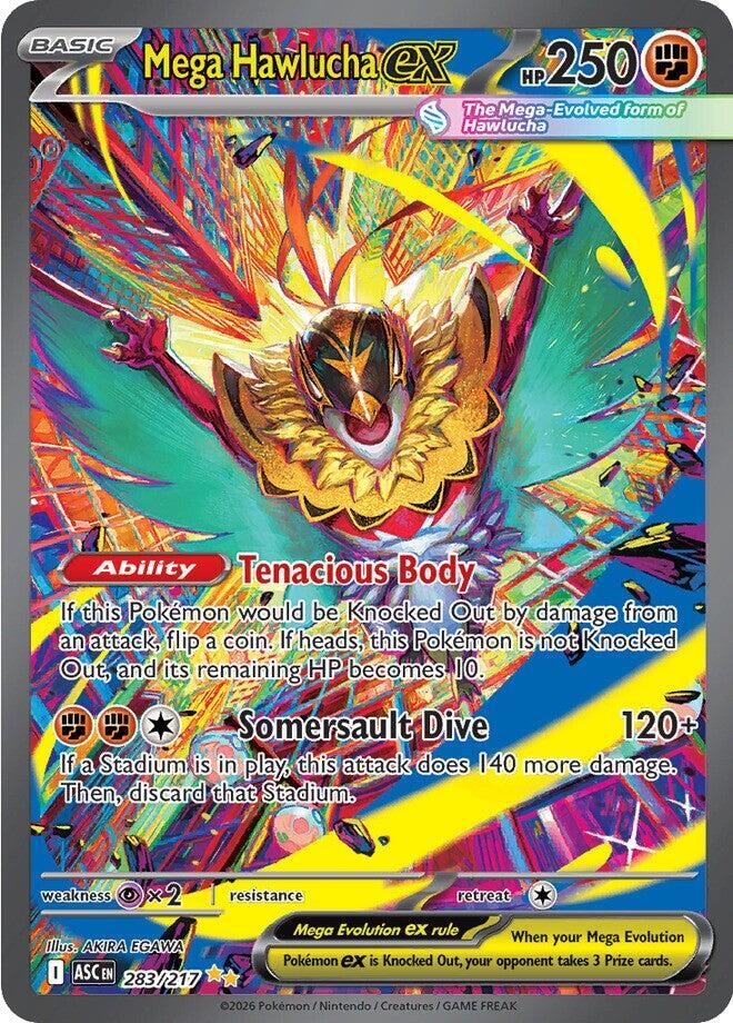 Mega Hawlucha ex - 283/217 - ME: Ascended Heroes