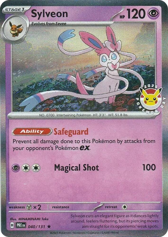 Sylveon - 040/131 (Pokemon Day) - Miscellaneous Cards & Products