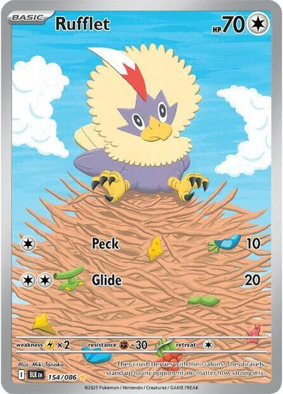 Rufflet - 154/086 - SV: Black Bolt