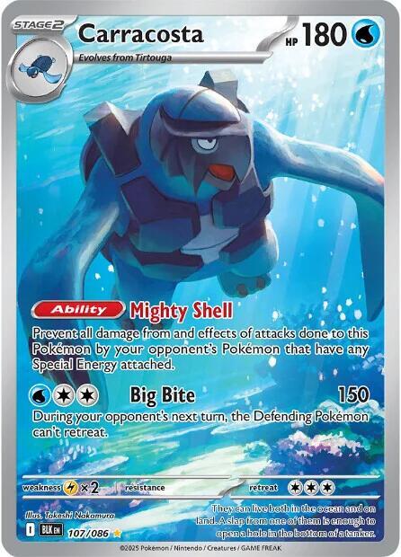 Carracosta - 107/086 - SV: Black Bolt