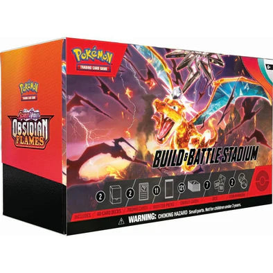 Pokémon TCG: Scarlet & Violet—Obsidian Flames Build & Battle Stadium Bundle