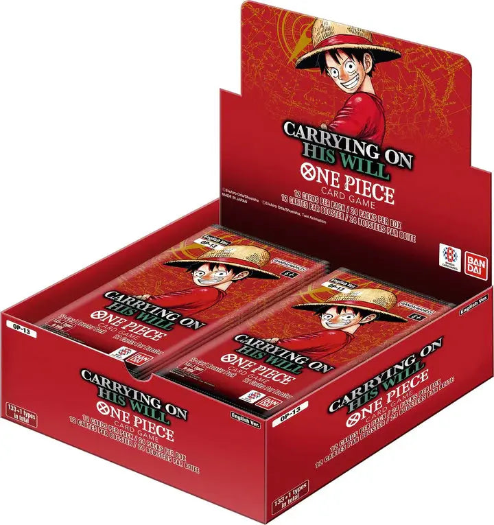 One Piece Card Game Carrying On His Will Booster Box