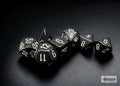 Chessex: Opaque Black 7-Die Set