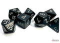 Chessex: Opaque Black 7-Die Set