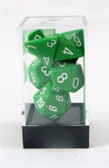 Chessex: Opaque Green 7-Die Set