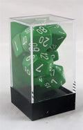 Chessex: Opaque Green 7-Die Set