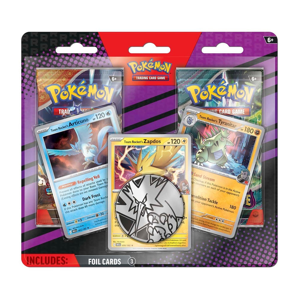 Pokemon: 2-Pack Blister Pack [Team Rocket's Articuno, Zapdos & Tyranitar]