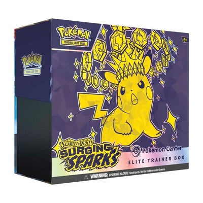 Pokemon - Scarlet & Violet - Surging Sparks - POKEMON CENTER Elite Trainer Box