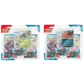 Pokemon Scarlet Violet Journey Together Three Booster Blister Pack Set Of 2