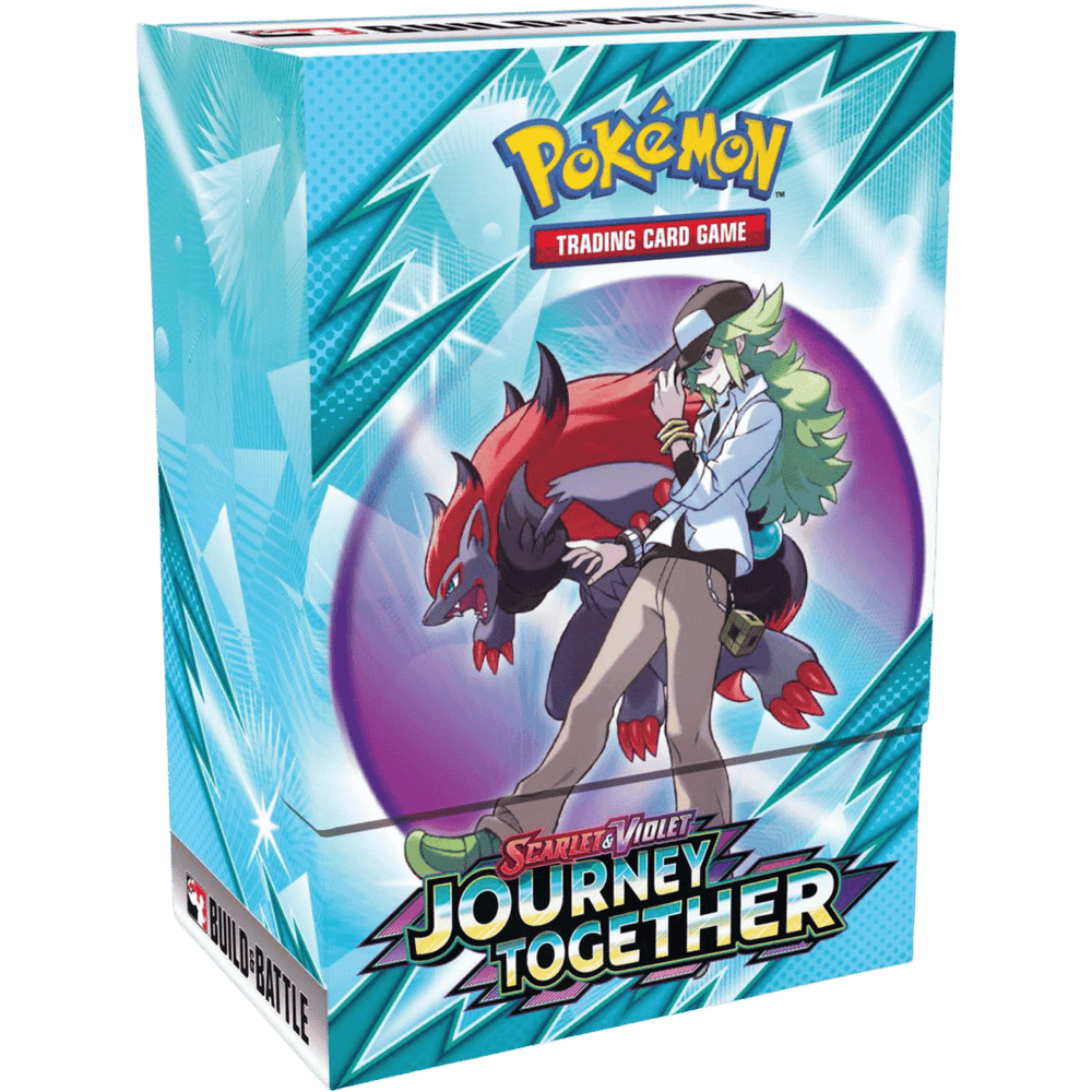 Pokemon Scarlet Violet Journey Together Build Battle Box