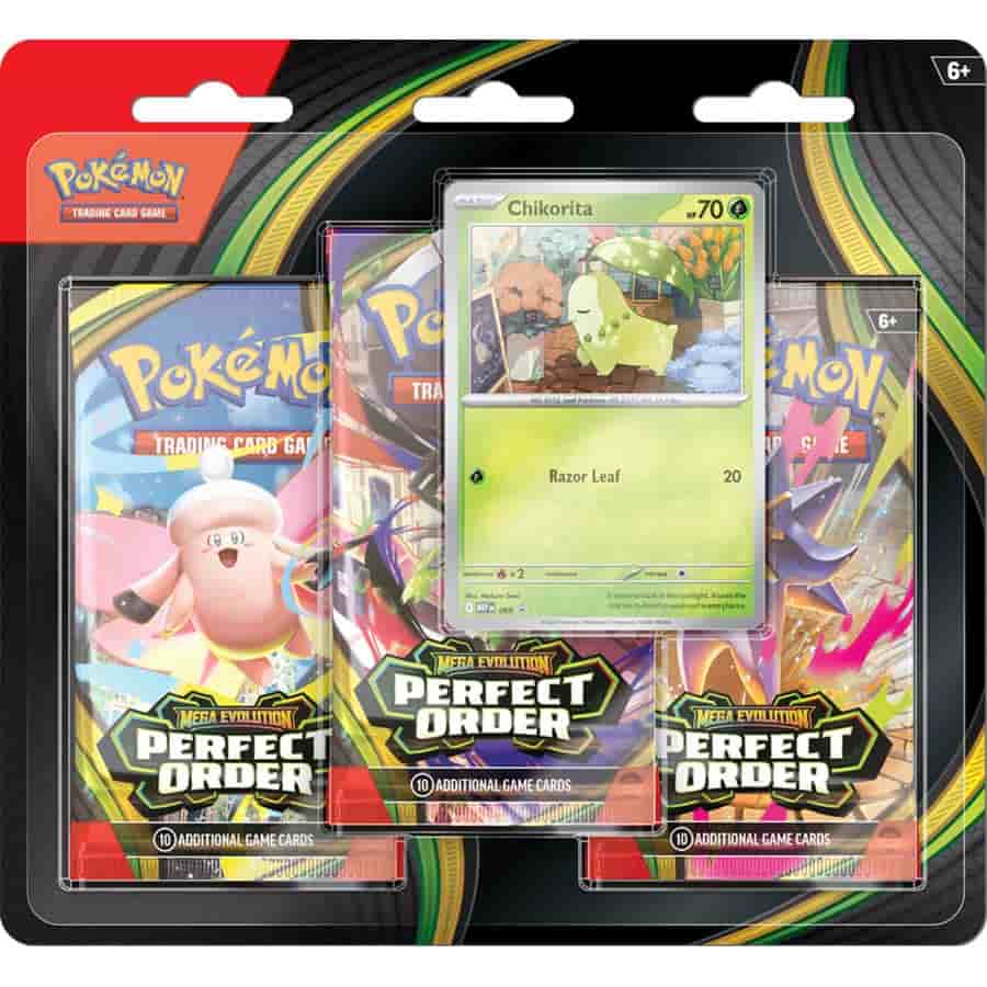 Pokemon: Mega Evolution: Perfect Order (Me03): Three Pack