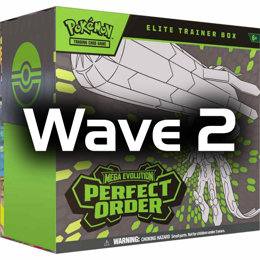 Pokemon: Mega Evolution: Perfect Order (Me03): Elite Trainer Box (Wave 2 - Ships by April 30th)