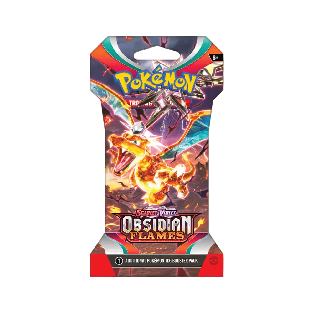 Obsidian Flames Sleeved Pack