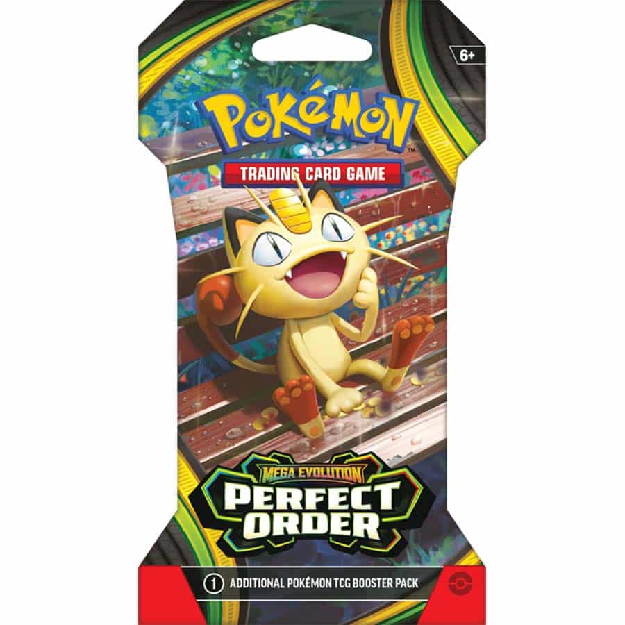 Pokemon: Mega Evolution: Perfect Order (Me03): Sleeved Booster Pack