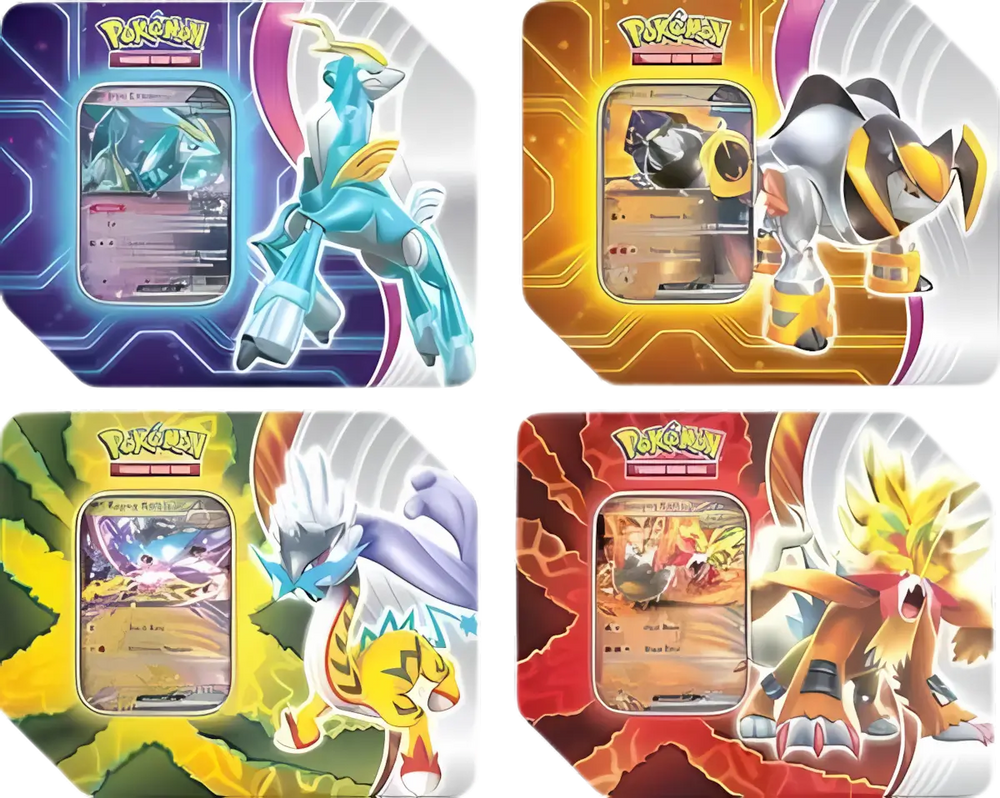 Pokémon TCG: Paradox Destinies Tin [Set of 4]