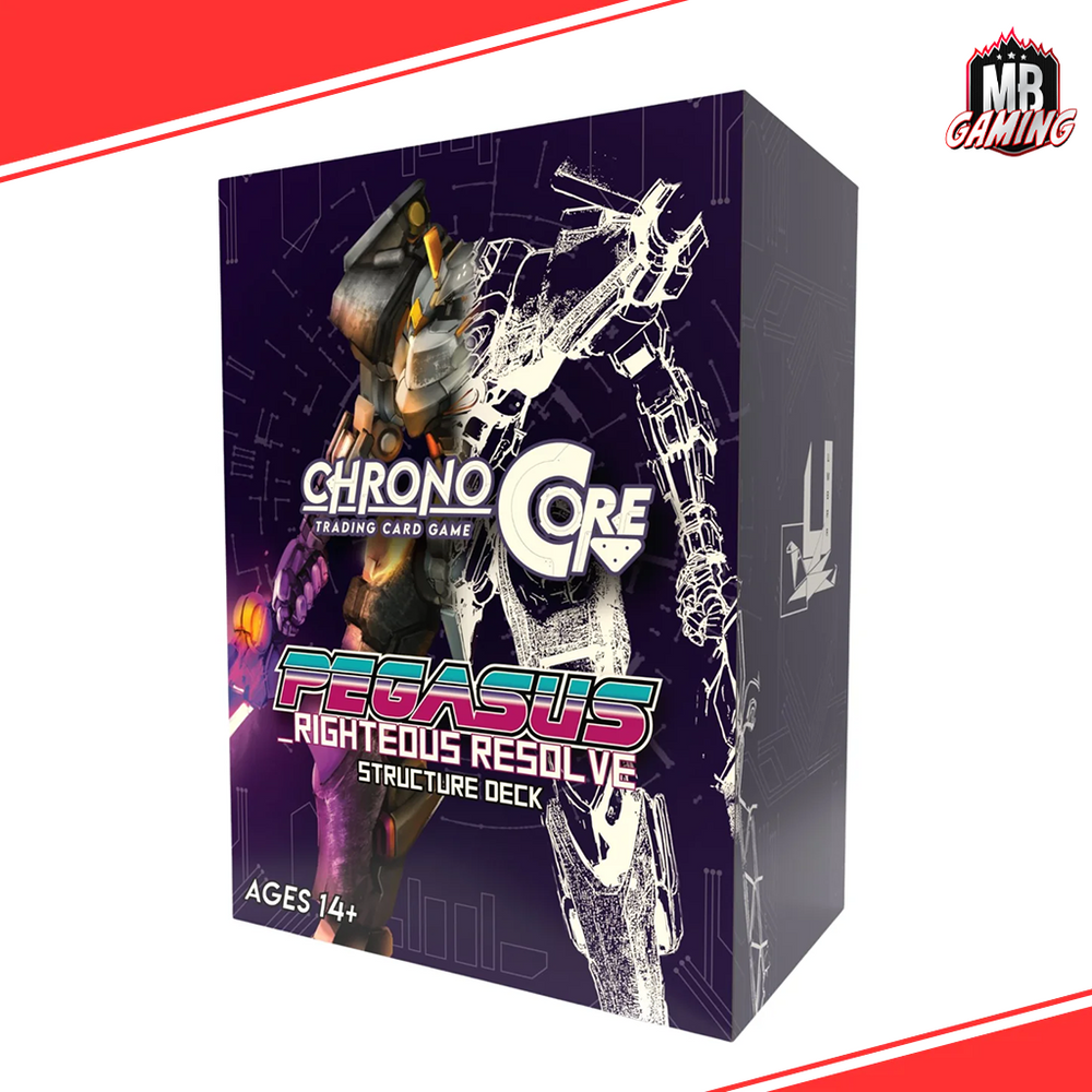 Chrono  Core TCG: Pegasus Righteous Resolve Structure Deck