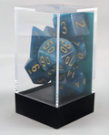 Chessex: Phantom Teal/Gold 7-Die Set