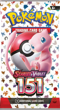 Pokemon Scarlet & Violet 151 Booster Pack & 10" Winking Pikachu Squishmallow Gift Bundle