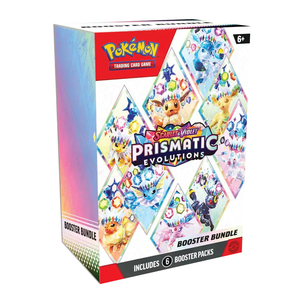 Pokemon Scarlet & Violet Prismatic Evolutions Booster Bundle