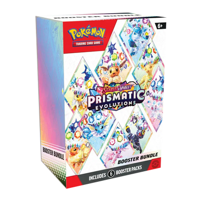 Pokemon Scarlet & Violet Prismatic Evolutions Booster Bundle