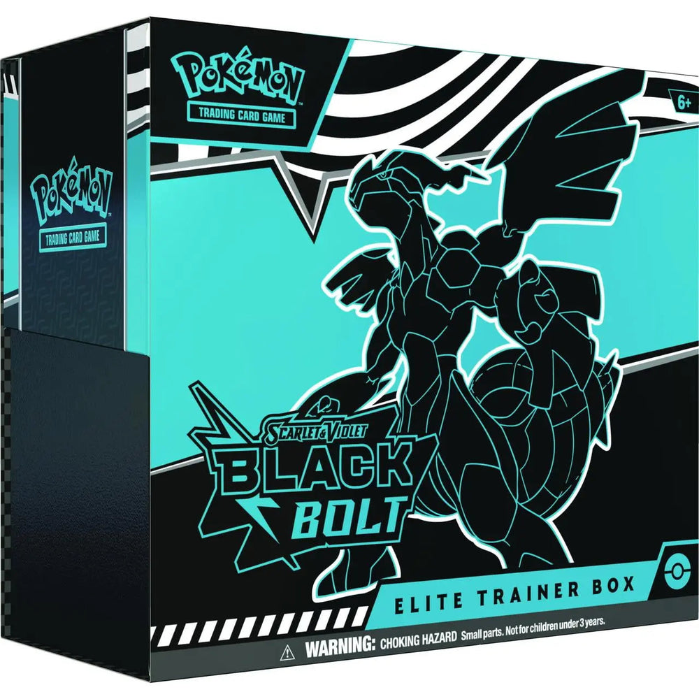 Pokemon Scarlet and Violet Black Bolt Elite Trainer Box ETB
