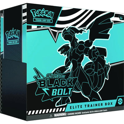 Pokemon Scarlet and Violet Black Bolt Elite Trainer Box ETB