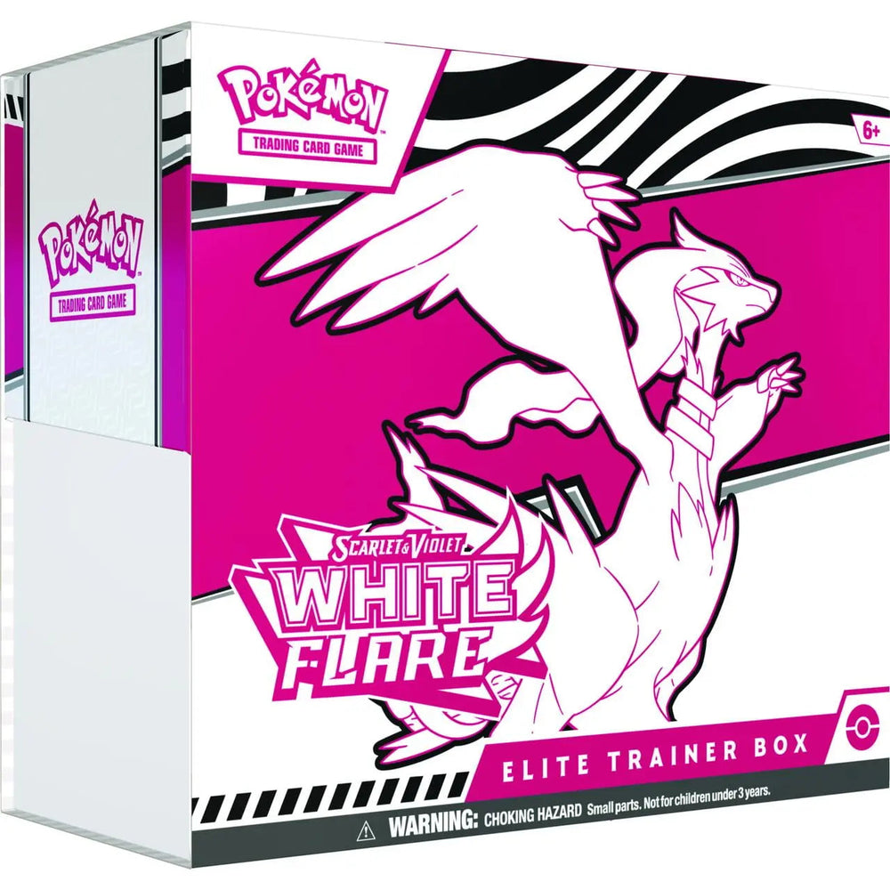 Pokemon Scarlet and Violet White Flare Elite Trainer Box ETB