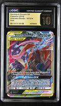 Pokemon Unbroken Bonds Greninja Zoroark GX Holo Pristine CGC 10 107/214 Tag Team