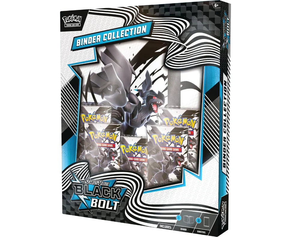 Pokémon TCG: Scarlet & Violet—Black Bolt Binder Collection Box